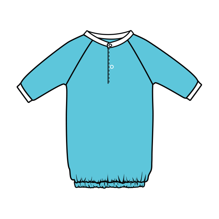 #JK714-Infant Gown 