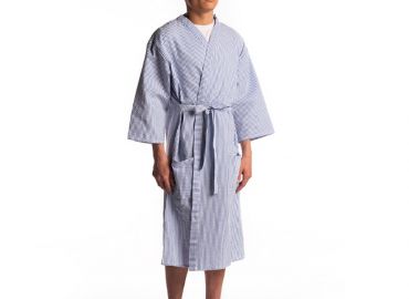 Seersucker Robe