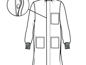 Fluid Resistant Lab Coat